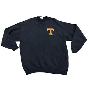 🏈 Vintage Bike Tennessee Volunteers Black Crewneck Sweatshirt – Women’s 2XL